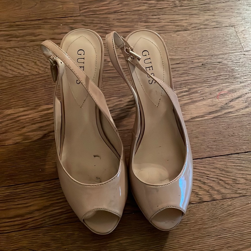 Guess Tan/Beige High Heels